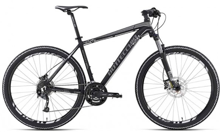 Фотографія Велосипед Bottecchia MTB ACERA 27,5" (2019) 2019 Чорно-сірий